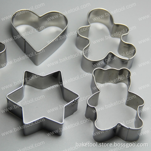 High Quality 6pcs Easter Stainless Steel Cookie Cutter Set
